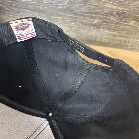 Vintage Army Security Agency Hat Cap Snapback Black Pacific Veteran Adjustable - Picture 9 of 10